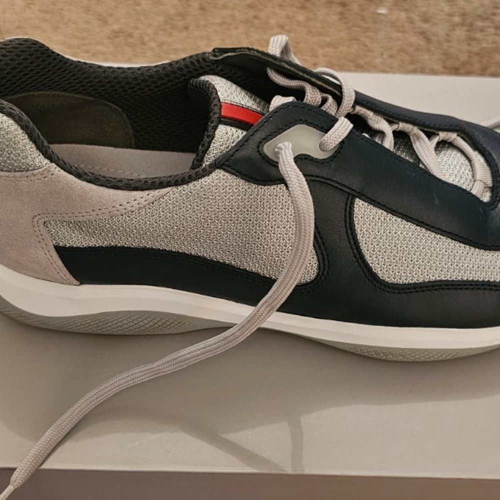 Prada America’s Cup Original Sneakers (Ultramarine - Navy Blue) - Picture 10 of 16
